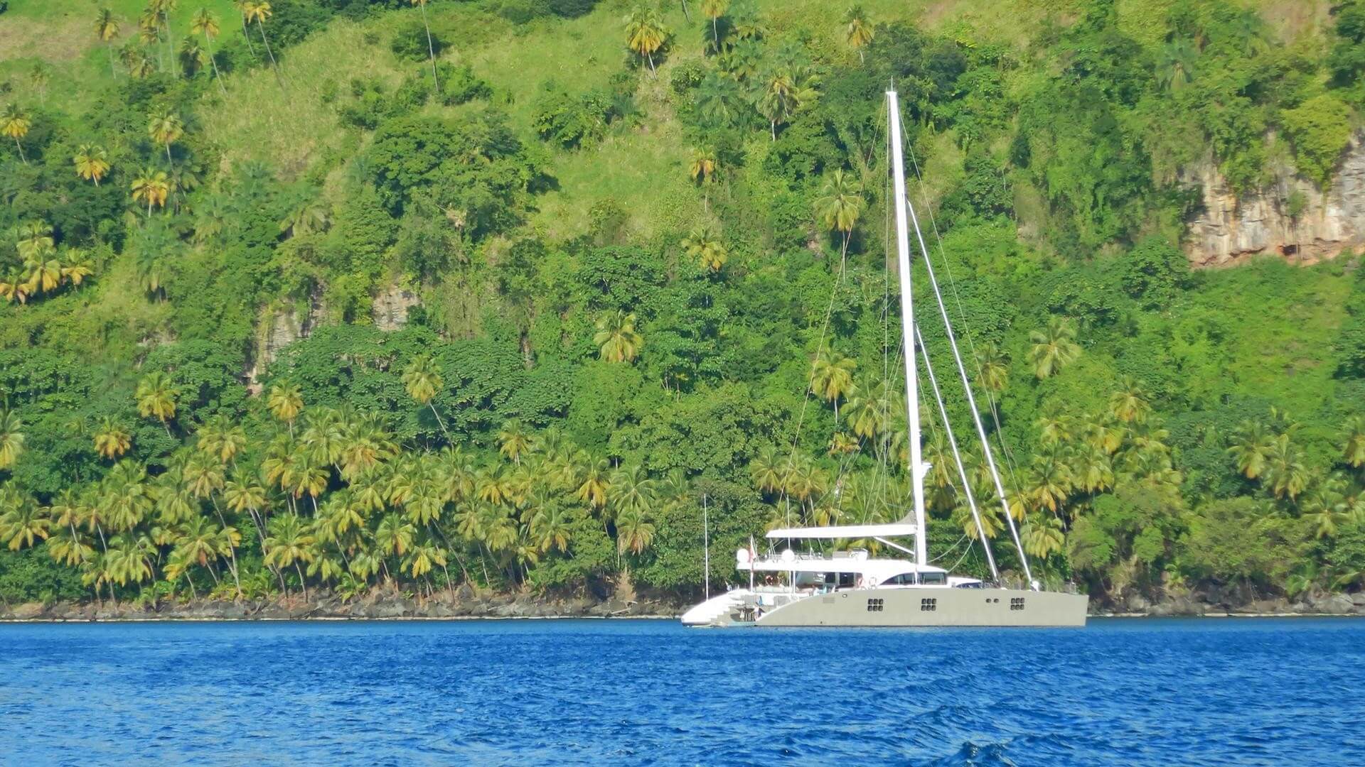 Launched Sail Catamaran for Sale 2009 Sunreef 102 Boat Highlights